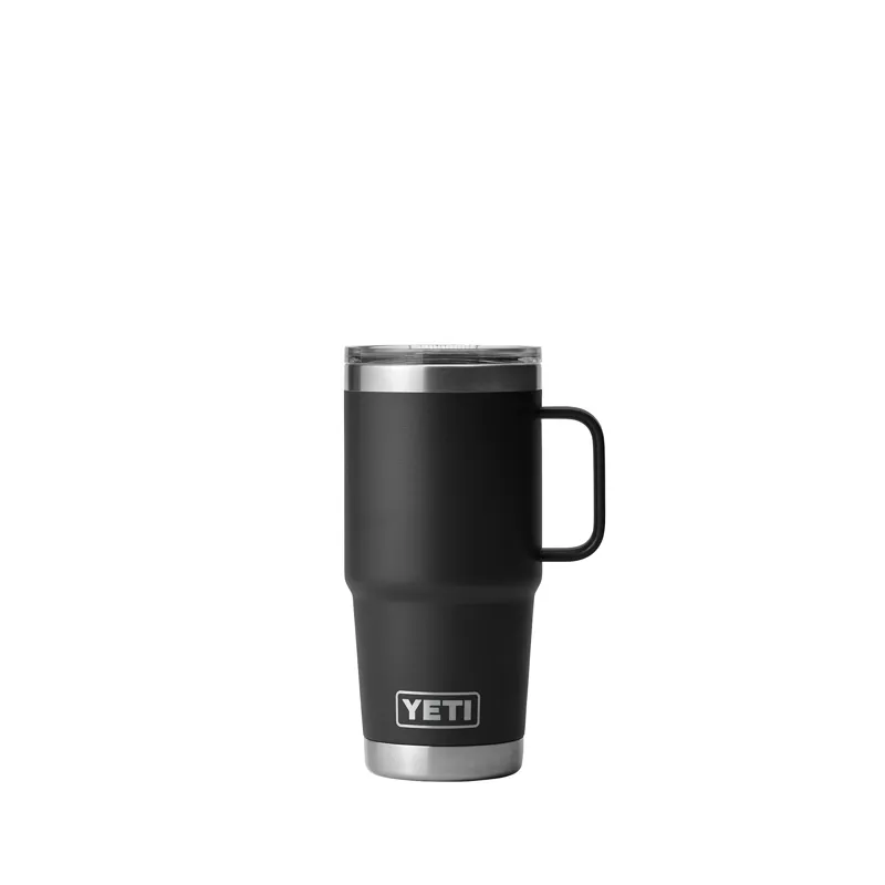 Yeti Rambler 20oz Travel Mug Black